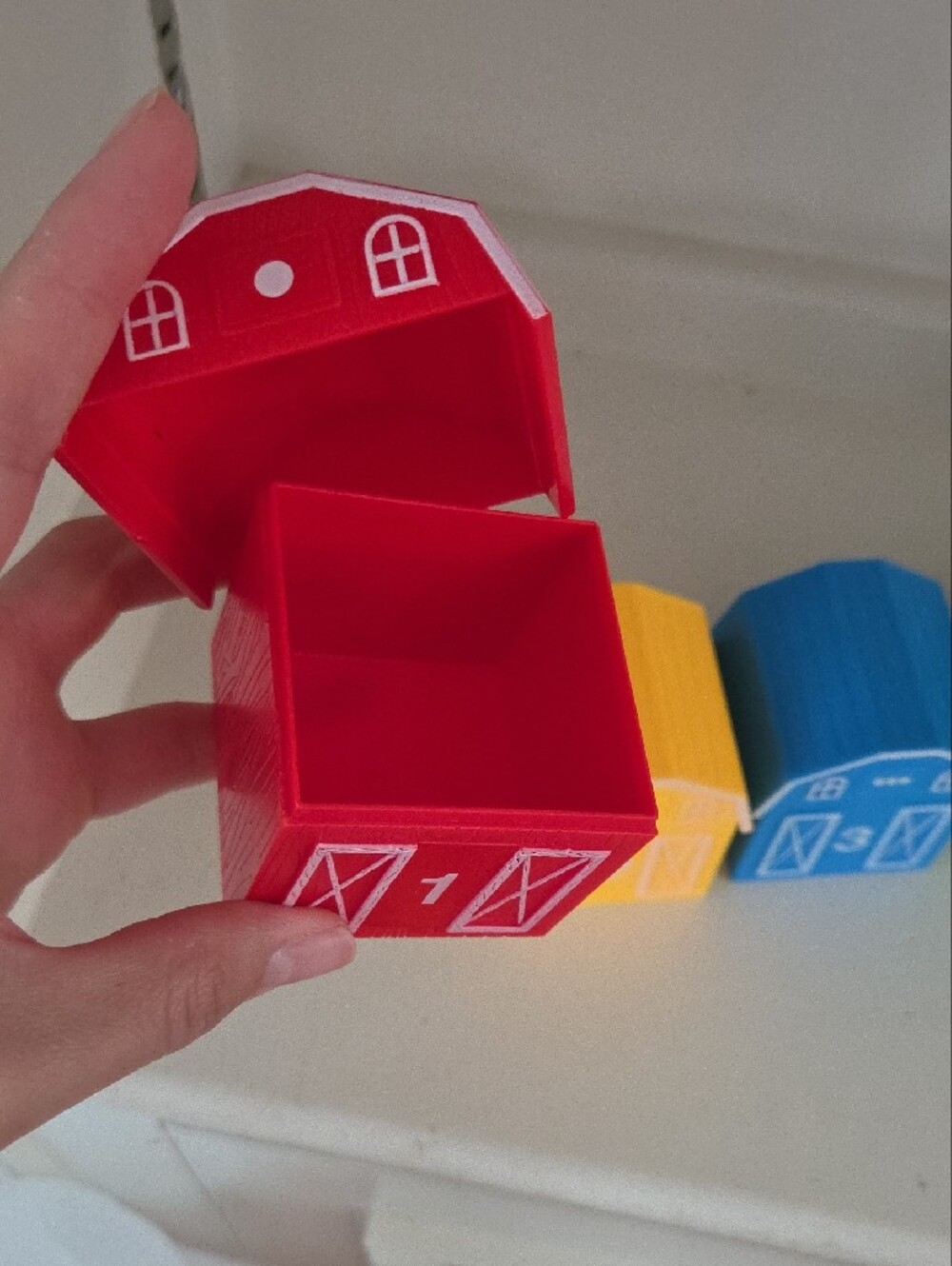 Colorful Number Barns Toy Set - Multicolor - Picture 2 of 2